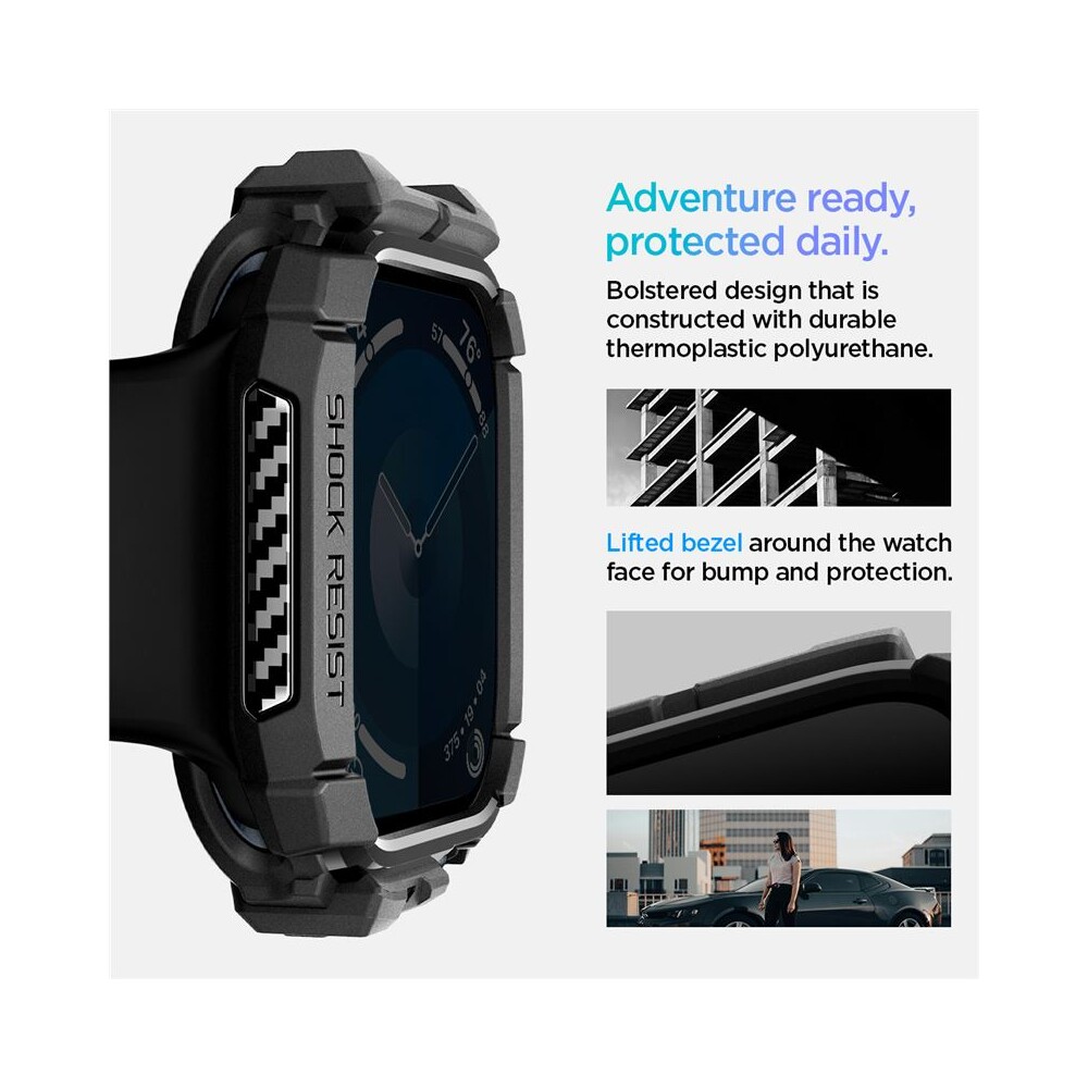 Spigen-Rugged-Armor-kryt-pro-Apple-Watch-10-11-42mm-matne-cerny