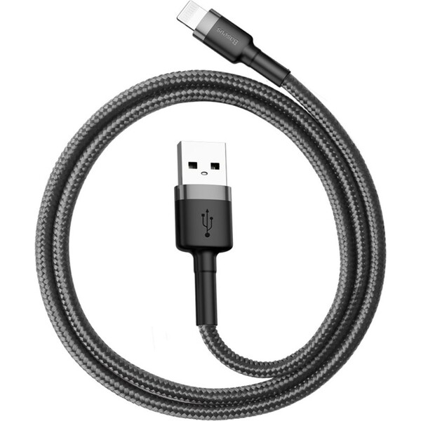 Baseus-Cafule-USB-A-Lightning-napajeci-kabel-1m-cerny