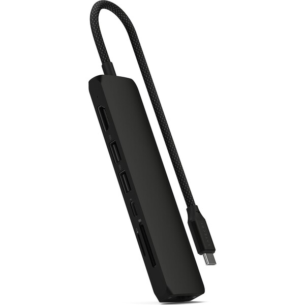 Satechi-7v1-USB-C-Slim-viceportovy-adapter-s-Ethernetem-cerny