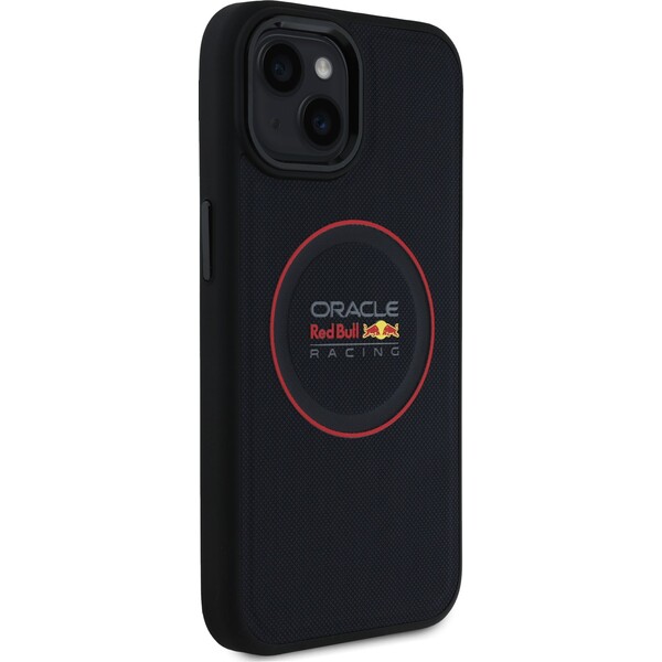 Oracle-Red-Bull-Racing-PU-Leather-Red-Ring-MagSafe-kryt-iPhone-15-modry