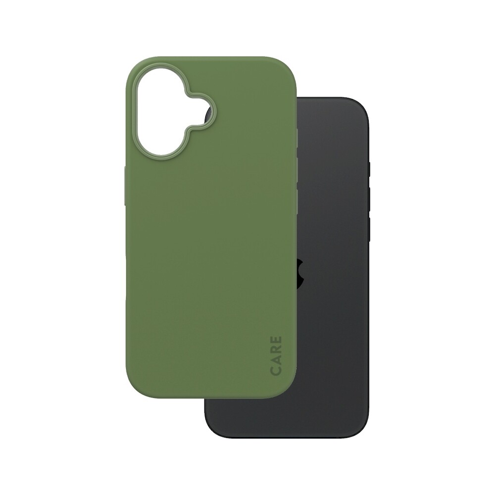 PanzerGlass-CARE-kryt-Apple-iPhone-16-MagSafe-Fearlessly-zeleny