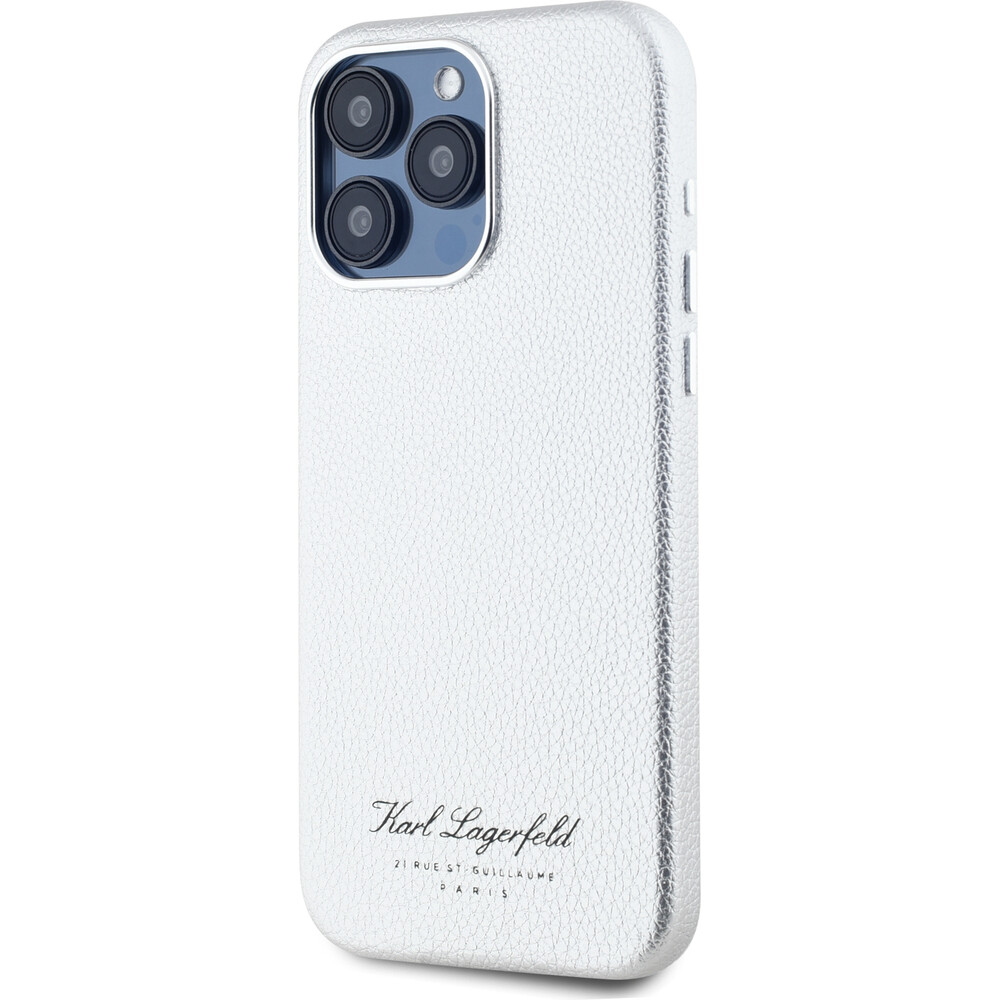 Karl-Lagerfeld-Grained-PU-Hotel-RSG-zadni-kryt-pro-iPhone-15-Pro-Max-sedy