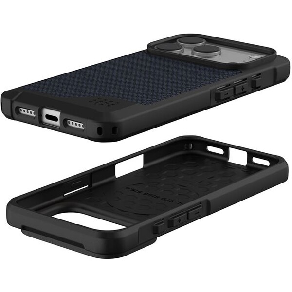 UAG-Metropolis-LT-Magsafe-Kevlar-kryt-iPhone-17-Pro-modry