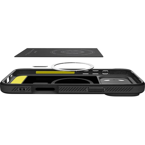 Spigen-Rugged-Armor-MagSafe-kryt-iPhone-17-Pro-Max-matte-black
