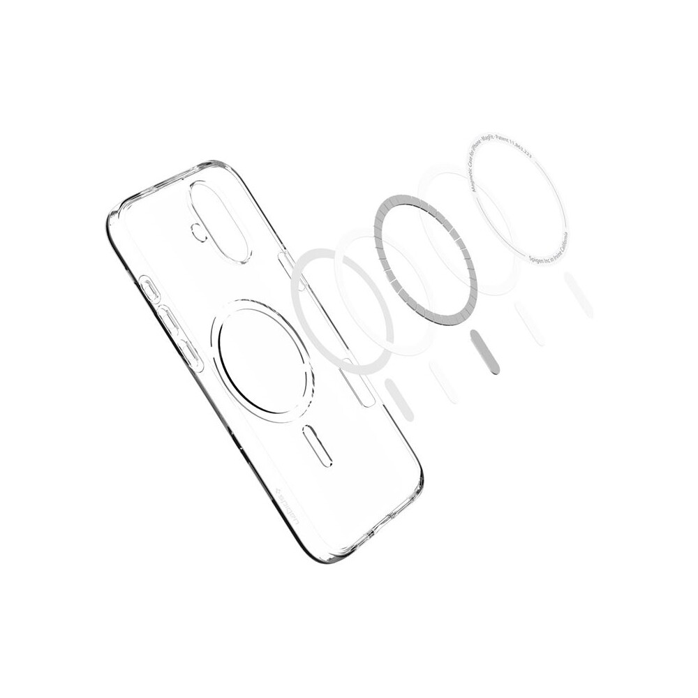 Spigen-Liquid-Crystal-MagSafe-kryt-iPhone-16-crystal-clear