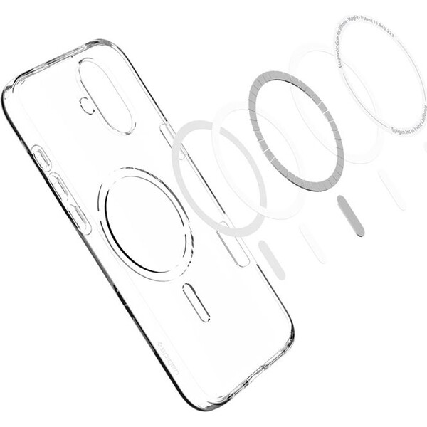 Spigen-Liquid-Crystal-MagSafe-kryt-iPhone-16-crystal-clear
