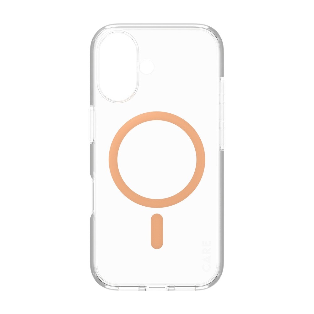 PanzerGlass-CARE-kryt-Apple-iPhone-16-MagSafe-Urban-Combat-ciry-broskvovy