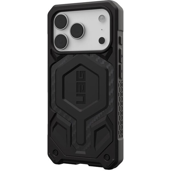 UAG-Monarch-Pro-MagSafe-Carbon-Fiber-kryt-iPhone-17-Pro-cerny