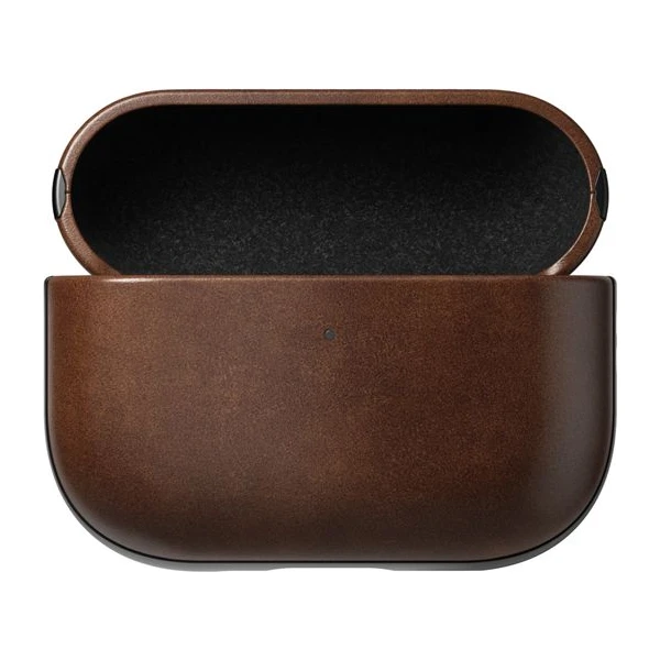 Nomad-Modern-Leather-pouzdro-Apple-Airpods-Pro-3-hnede