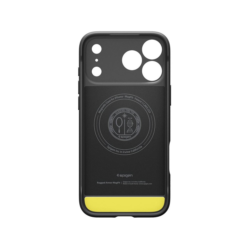 Spigen-Rugged-Armor-MagSafe-kryt-iPhone-17-Pro-Max-matte-black