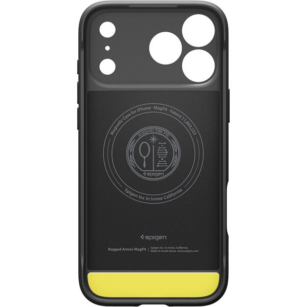Spigen-Rugged-Armor-MagSafe-kryt-iPhone-17-Pro-Max-matte-black