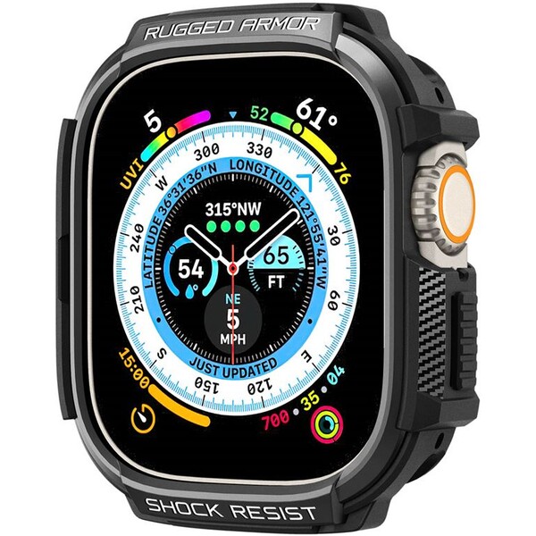 Spigen-Rugged-Armor-kryt-Apple-Watch-Ultra-3-2-1-49mm-cerny