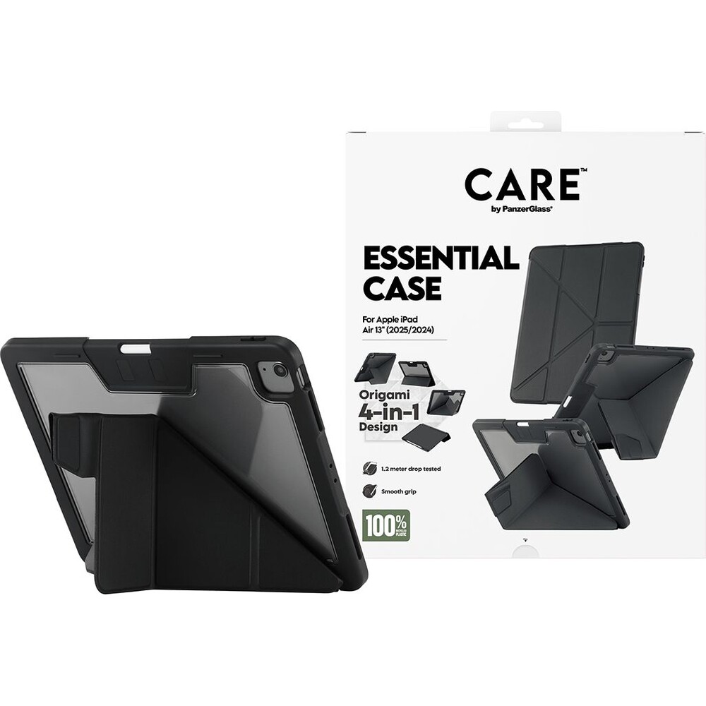 PanzerGlass-CARE-4v1-Essential-pouzdro-Apple-iPad-Air-13-2025-2024-cerne
