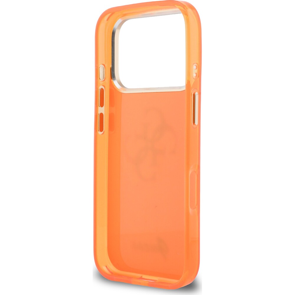 Guess-IML-4G-Script-Metal-Logo-kryt-iPhone-17-Pro-Max-oranzovy