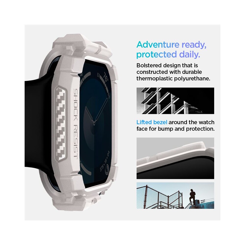 Spigen-Rugged-Armor-kryt-pro-Apple-Watch-10-11-46mm-bezovy