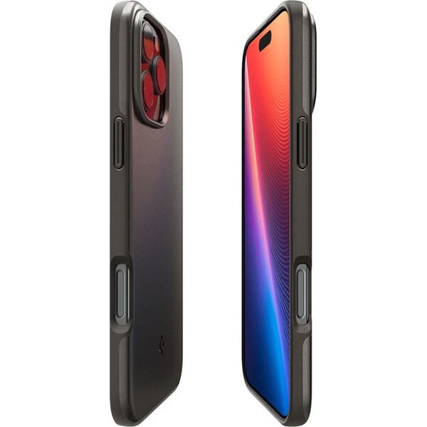 Spigen-Thin-Fit-MagSafe-kryt-iPhone-16-Pro-gunmetal