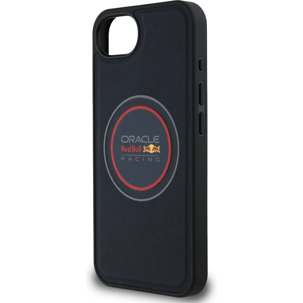 Oracle-Red-Bull-Racing-PU-Leather-Red-Ring-MagSafe-kryt-iPhone-17e-16e-modry