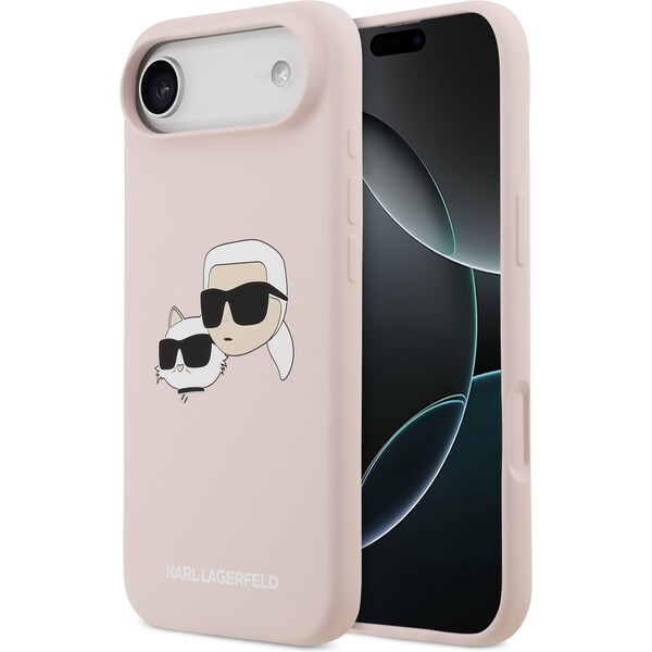 Karl-Lagerfeld-Liquid-Silicone-Double-Heads-MagSafe-kryt-iPhone-Air-ruzovy