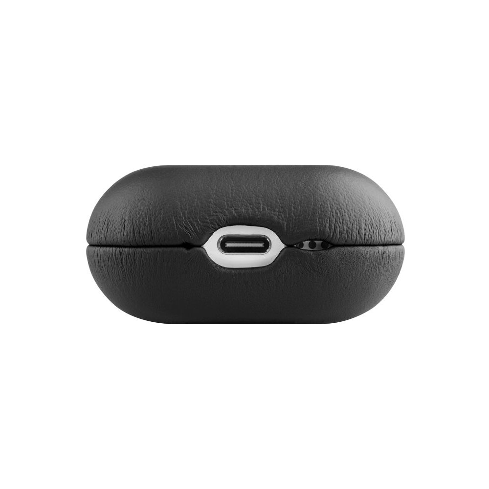 FIXED-PodsLeather-kozene-pouzdro-pro-Apple-AirPods-4-cerne