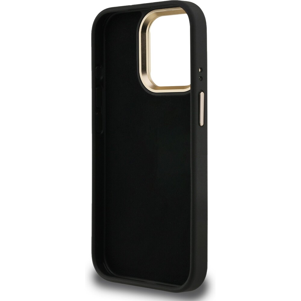 Guess-PU-4G-Metal-Logo-Stand-Camera-Frame-kryt-iPhone-15-Pro-Max-cerny