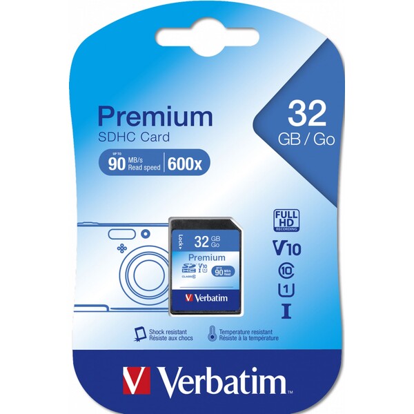 Verbatim-Premium-SDHC-32GB