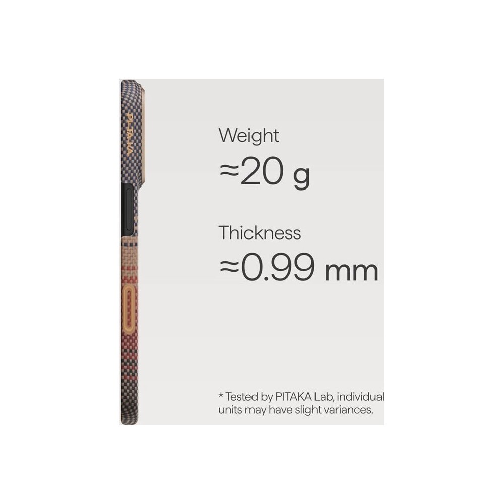 Pitaka-Ultra-Slim-Case-MagSafe-kryt-iPhone-17-Pro-Max-Sunset