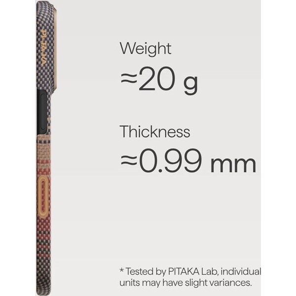 Pitaka-Ultra-Slim-Case-MagSafe-kryt-iPhone-17-Pro-Max-Sunset