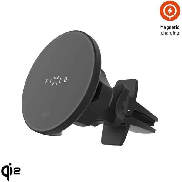 FIXED-MagRound-2-drzak-do-auta-s-MagSafe-Qi2-15W-cerny