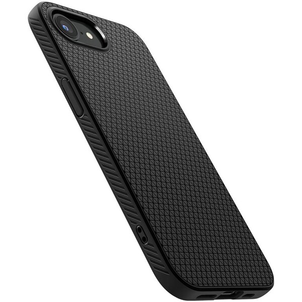 Spigen-Liquid-Air-kryt-iPhone-17e-16e-matne-cerny