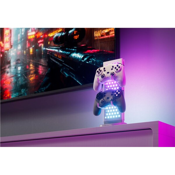 Nanoleaf-Pegboard-Desk-Dock-stolni-dokovaci-stanice-bila