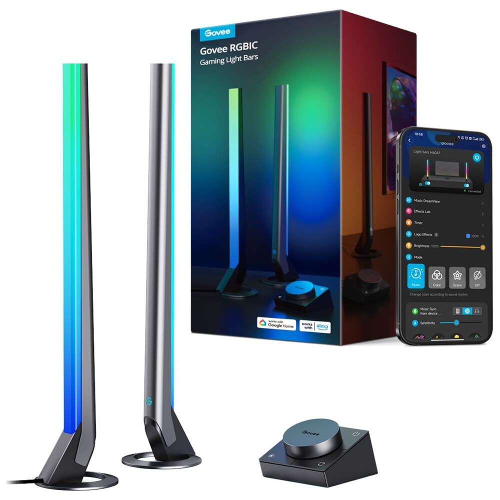 Govee-Smart-Gaming-Light-Bars-LED-Panely-Smart-Dual-ovladac