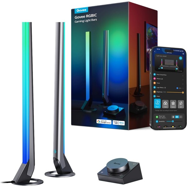 Govee-Smart-Gaming-Light-Bars-LED-Panely-Smart-Dual-ovladac