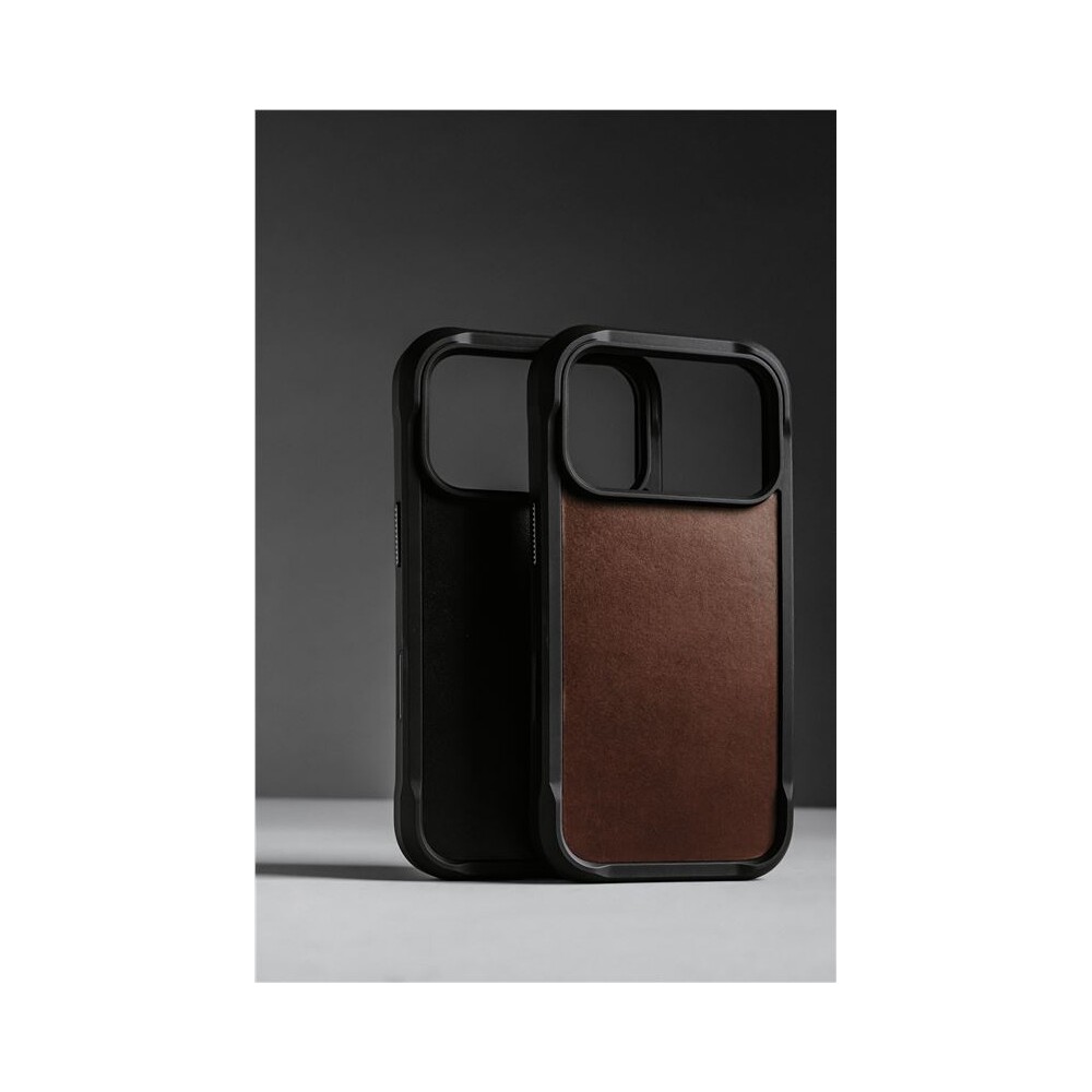 Nomad-Rugged-Leather-Case-Horween-MagSafe-kozeny-kryt-iPhone-17-Pro-Rustic-Brown