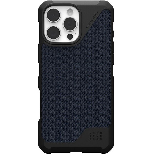 UAG-Metropolis-LT-Magsafe-Kevlar-kryt-iPhone-16-Pro-Max-tmave-modry