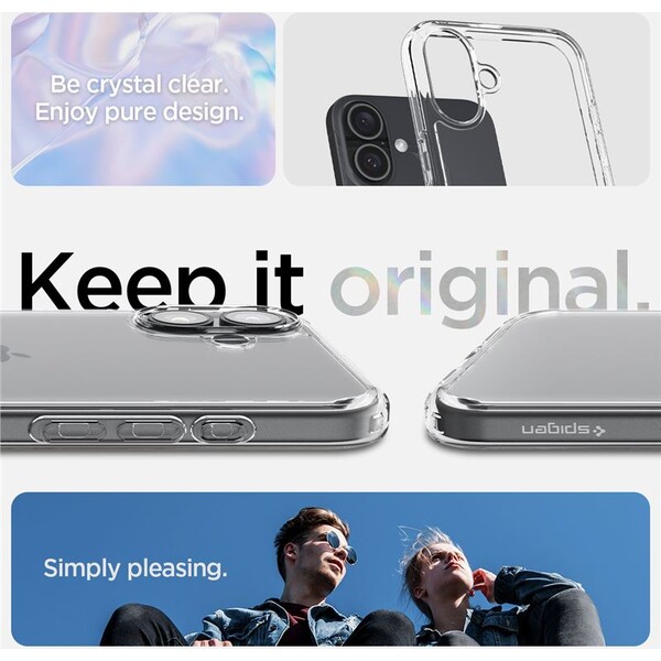 Spigen-Ultra-Hybrid-kryt-iPhone-16-Plus-crystal-clear