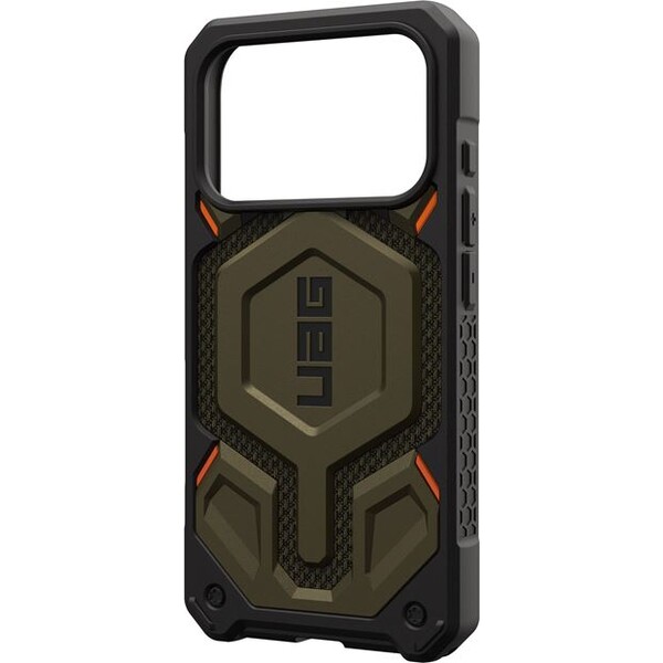 UAG-Monarch-Pro-MagSafe-Kevlar-kryt-iPhone-17-Pro-zeleny
