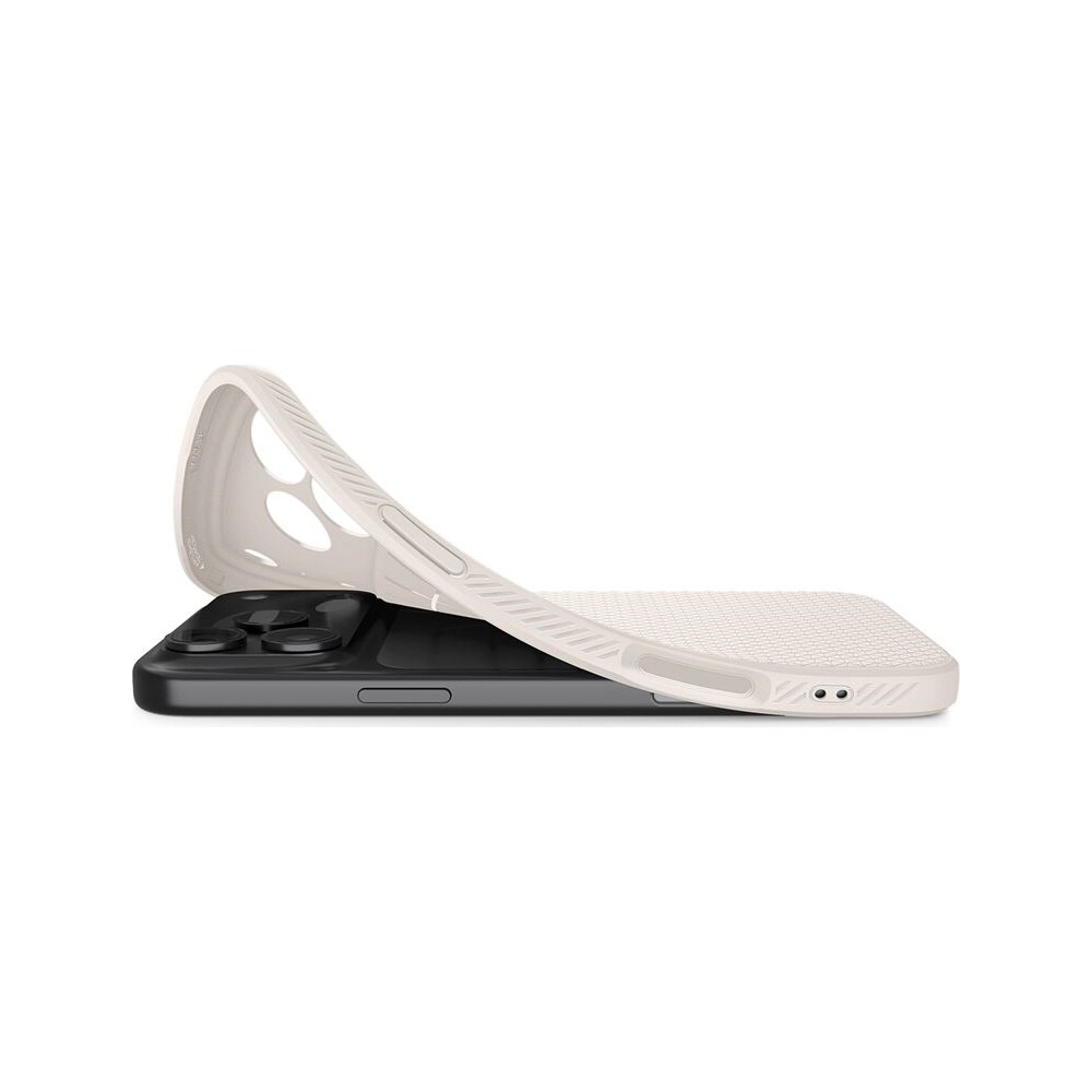 Spigen-Liquid-Air-kryt-iPhone-17-Pro-natural-titanium