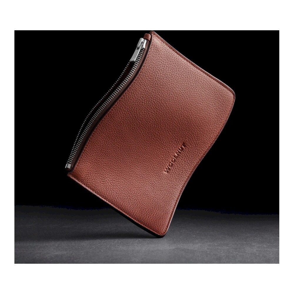 Woolnut-Leather-Pouch-Flat-kozene-pouzdro-hnede