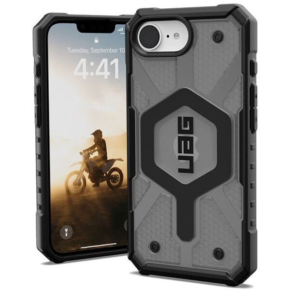 UAG-Pathfinder-Clear-Magsafe-kryt-iPhone-17e-16e-sedy