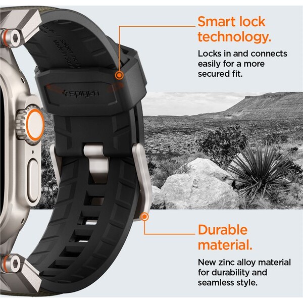 Spigen-DuraPro-Armor-reminek-Apple-Watch-Ultra-49-46-45-44-42mm-tmave-zeleny
