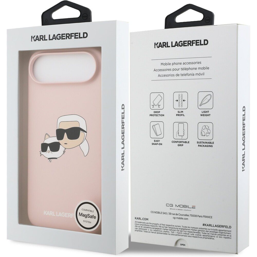 Karl-Lagerfeld-Liquid-Silicone-Double-Heads-MagSafe-kryt-iPhone-Air-ruzovy