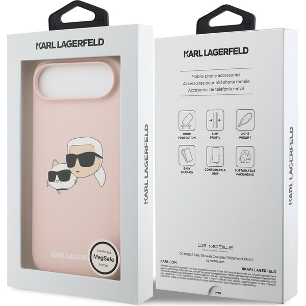 Karl-Lagerfeld-Liquid-Silicone-Double-Heads-MagSafe-kryt-iPhone-Air-ruzovy