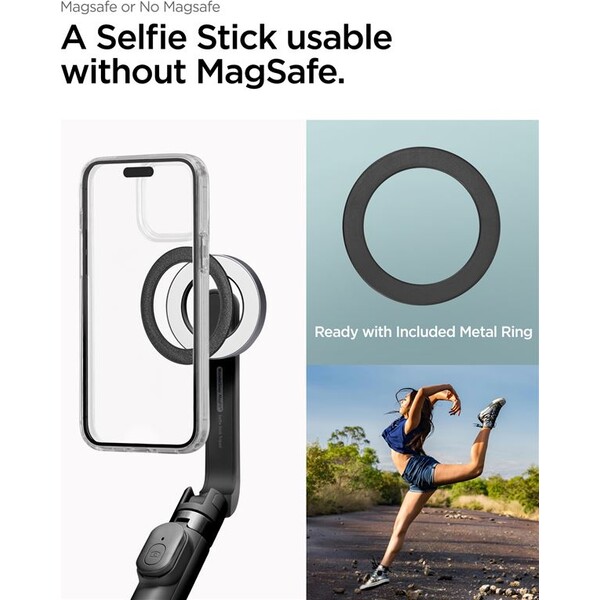 Spigen-MagSafe-Tripod-Selfie-Stick-cerna