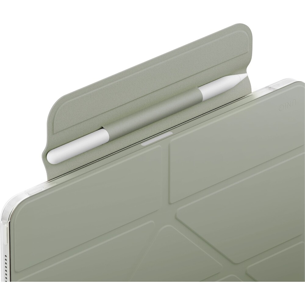 UNIQ-Camden-Lite-s-pouzdrem-pro-Apple-Pencil-iPad-11-2025-iPad-10-9-2022-zelene