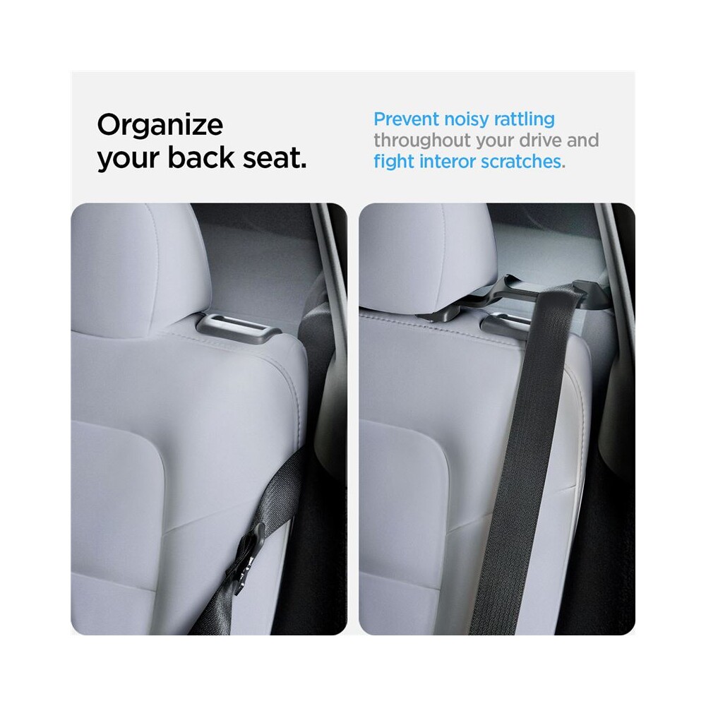 Spigen-Backseat-Seatbelt-Holder-drzak-bezpecnostniho-pasu-Tesla-Model-Y-cerny