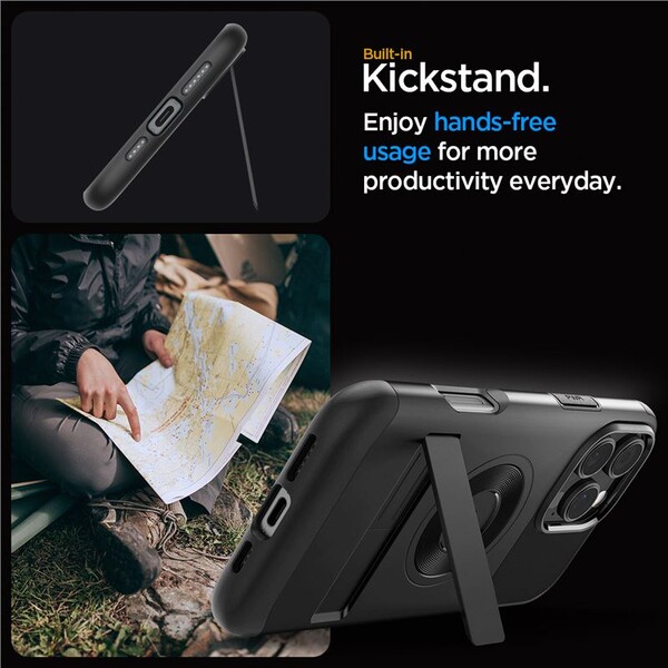 Spigen-Slim-Armor-MagSafe-kryt-iPhone-16-Pro-black
