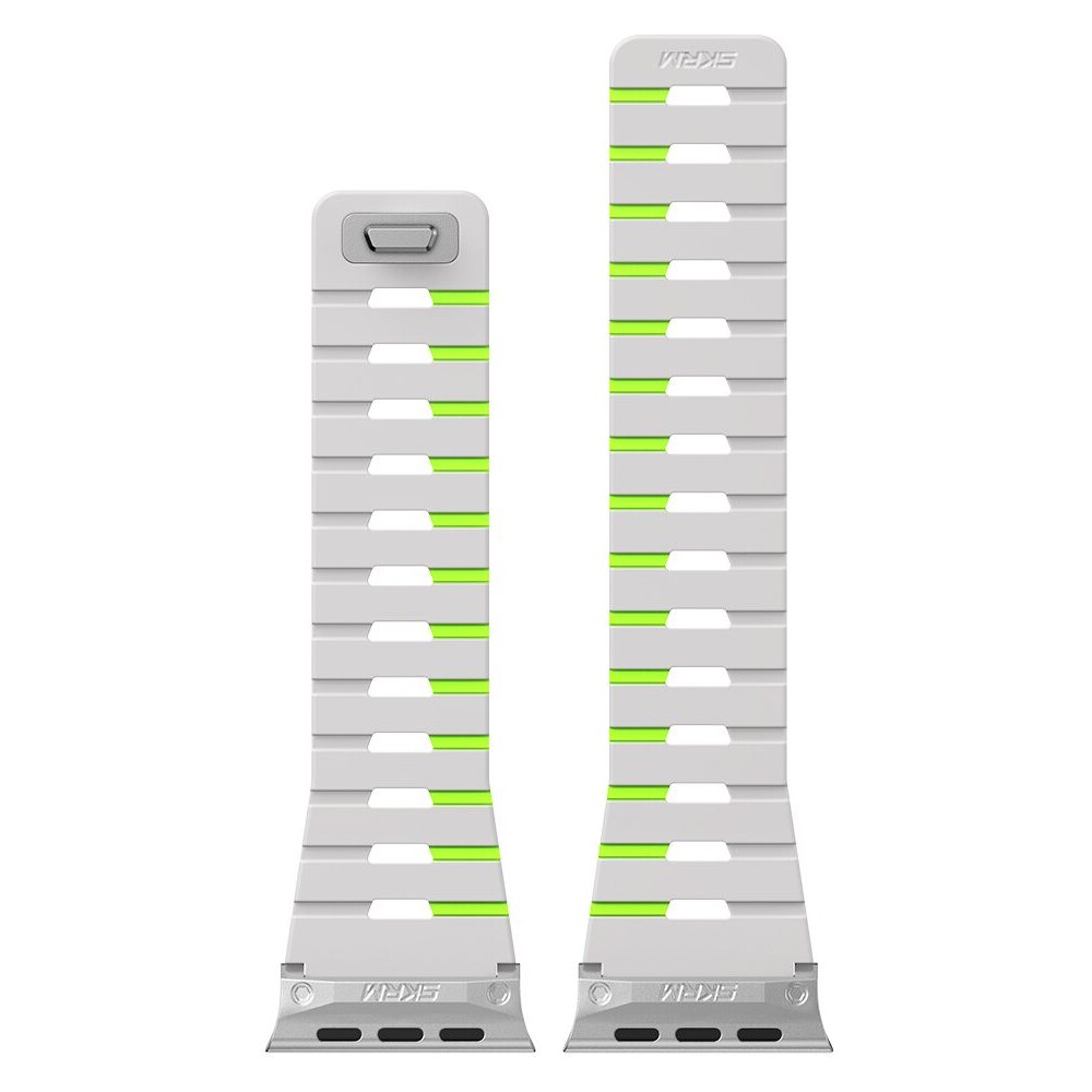 SKINARMA-Gemini-Atom-reminek-a-kryt-Apple-Watch-42mm-limetkovy-neonovy-