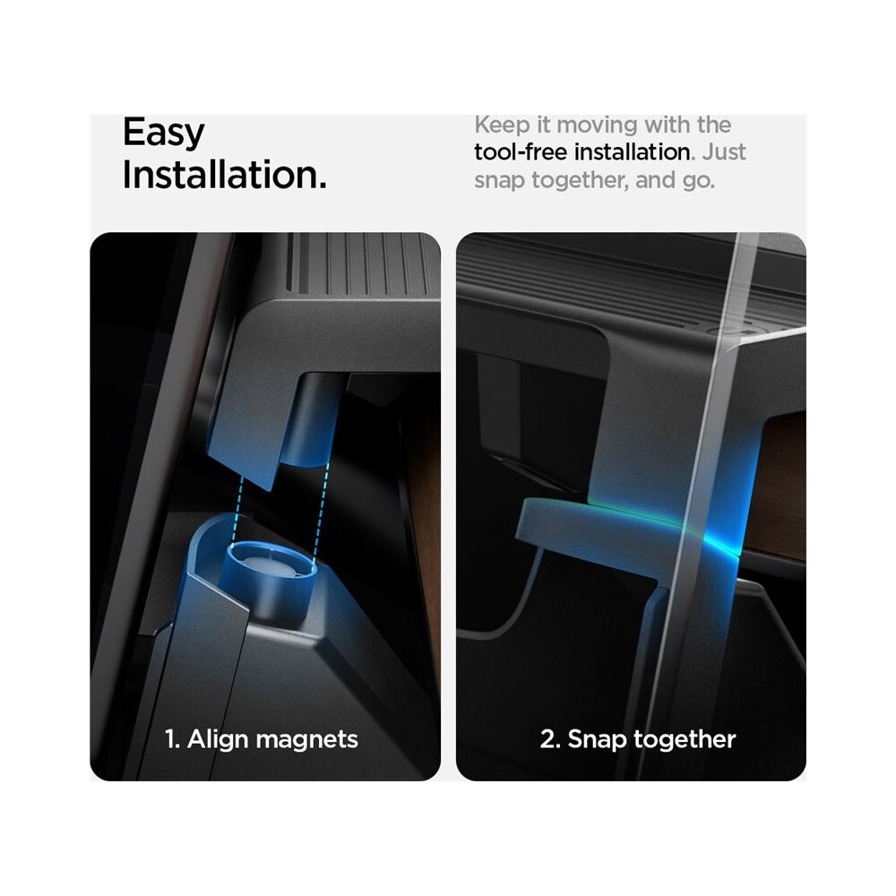 Spigen-Under-Screen-Storage-organizer-pod-displej-Tesla-Model-Y-3-cerny