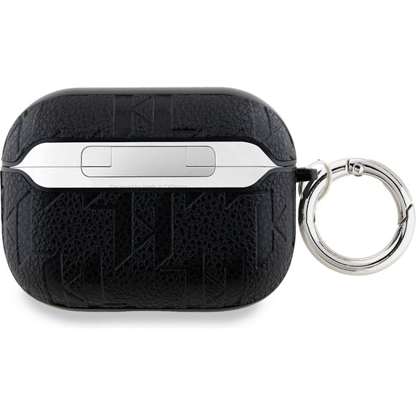 Karl-Lagerfeld-PU-Embossed-Karl-and-Choupette-Heads-pouzdro-AirPods-Pro-2-cerne
