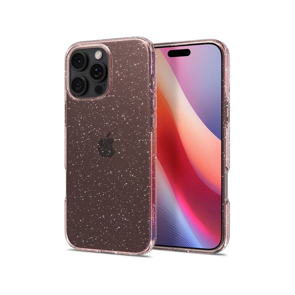 Spigen-Liquid-Crystal-Glitter-kryt-iPhone-16-Pro-Rose-Quartz
